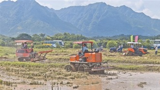 广西水稻机械化率突破85% 科技赋能攻破“巴掌田”难题